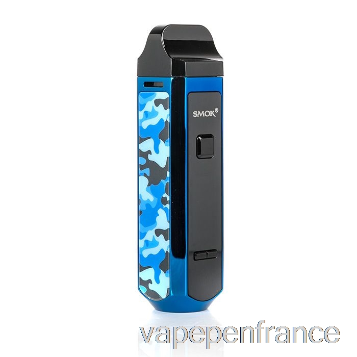 Smok Rpm 40 Pod Mod Kit Stylo Vape Camouflage Bleu